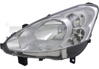 Headlight left 20-14562-05-2 TYC