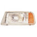 Headlight left 20-3063-91-2 TYC