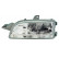 Headlight left 20-5372-08-2 TYC