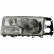Headlight left 20-5404-08-2 TYC