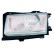 Headlight left 20-5528-08-2 TYC