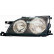 Headlight left 20-5612-08-2 TYC, Thumbnail 2