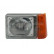 Headlight left 20-6084-25-2 TYC, Thumbnail 2