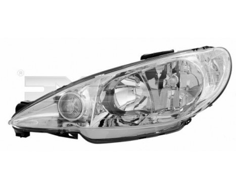 Headlight left 20-6156-05-2 TYC, Image 2