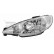 Headlight left 20-6156-35-2 TYC, Thumbnail 2