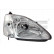 Headlight left 20-6252-05-2 TYC, Thumbnail 2