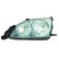 Headlight left 20-6254-05-2 TYC