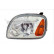 Headlight left 20-6276-05-2 TYC, Thumbnail 2