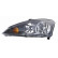 Headlight left 20-6348-15-2 TYC