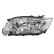 Headlight left 212-11Q9L-LD-EM Depo