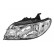 Headlight left 2733961 Van Wezel