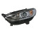 Headlight left 450733 Valeo