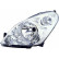 Headlight left 6466081 Diederichs
