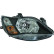 Headlight left 7427181 Diederichs