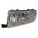 Headlight left 7625961 Van Wezel