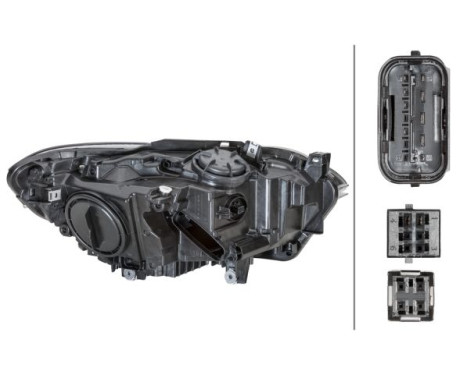 Headlight, left, bi-xenon 1ZS 010 741-671 Hella, Image 2