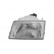 Headlight left BILUX + H4 4025941 Van Wezel, Thumbnail 2