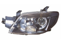 Headlight left BLACK from 6/'04 3271961 Van Wezel