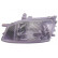Headlight left +ELECTRICReg. 5367961 Van Wezel