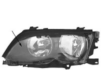 Headlight left From 02+ H7+H7 CHROME 0649961 Van Wezel