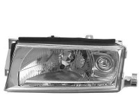 Headlight left from 10/'00 with FOG LIGHT HOLE 7621963 Van Wezel
