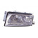 Headlight left from 10/'00 without FOG LIGHT HOLE 7621961 Van Wezel, Thumbnail 2