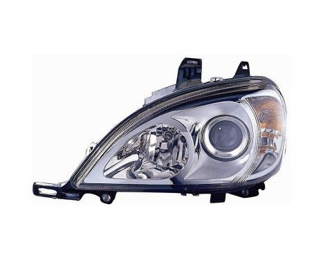 Headlight left from 10/'01 H7+H7 3086963 Van Wezel