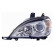 Headlight left from 10/'01 H7+H7 3086963 Van Wezel