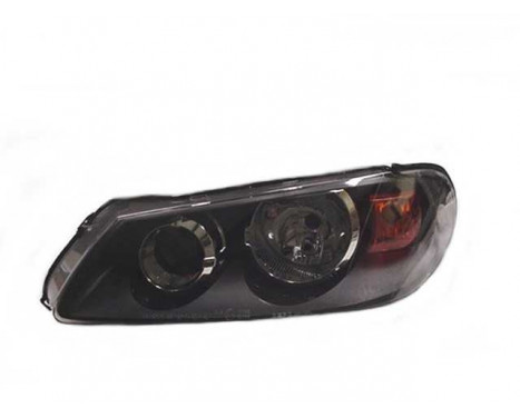 Headlight left from '03 Inside BLACK 3323961 Van Wezel
