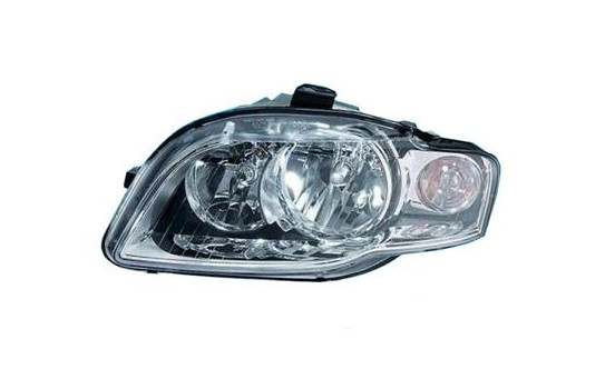 Headlight left from '07 H7+H7 0326963 Van Wezel