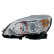 Headlight left from '07 H7+H7 3091963 Van Wezel