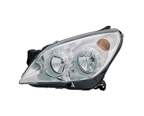 Headlight left from '07 without XENON(Chrome) 3745963 Van Wezel