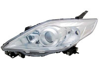 Headlight left from '08 H7+HB3 +Elinks Mot.Chrome 2762965 Van Wezel