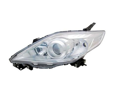 Headlight left from '08 H7+HB3 +Elinks Mot.Chrome 2762965 Van Wezel