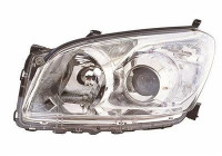 Headlight left from '09 H11+HB3 including actuator 5471963 Van Wezel