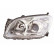 Headlight left from '09 H11+HB3 including actuator 5471963 Van Wezel