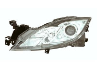 Headlight left from '10 H9+H11 +electric 2764961 Van Wezel
