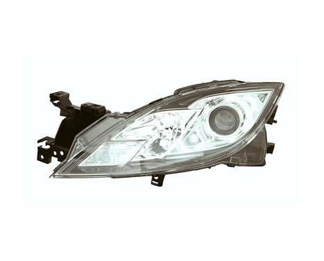 Headlight left from '10 H9+H11 +electric 2764961 Van Wezel