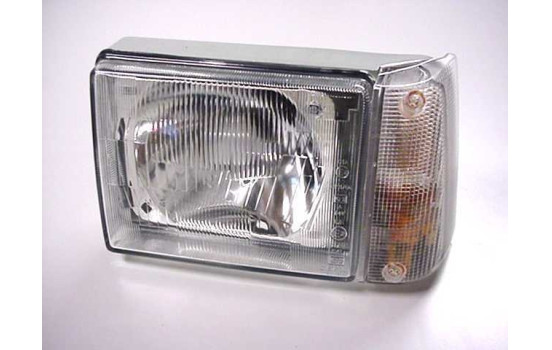 Headlight left from '86 WHITE INDICATOR 1708957 Van Wezel
