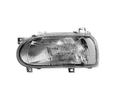 Headlight left from '93 GOLF 5880947 Van Wezel