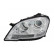 Headlight left from 7/'08 H7+H7 including actuator 3088961 Van Wezel