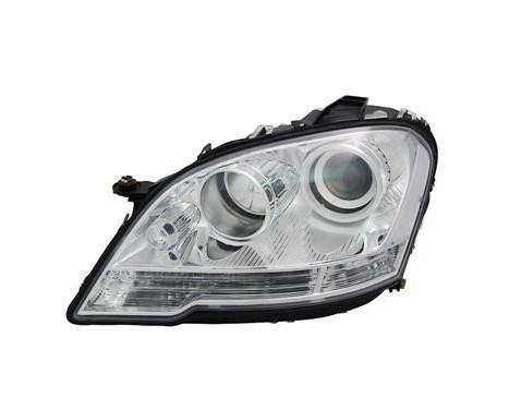 Headlight left from 7/'08 H7+H7 including actuator 3088961 Van Wezel, Image 2