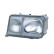 Headlight left from 8/'89 to 9/'93 3024963 Van Wezel, Thumbnail 3