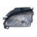 Headlight left from 8/'97 to '01 4903963 Van Wezel, Thumbnail 2