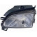 Headlight left from 8/'97 to '01 4903963 Van Wezel, Thumbnail 3