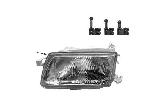Headlight left from 9/'94 +/-Elinks REG. 3735941 Van Wezel