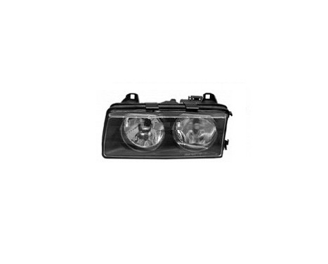 Headlight left From 9/'94+ NOT COMPACT H7+H7 0640965 Van Wezel