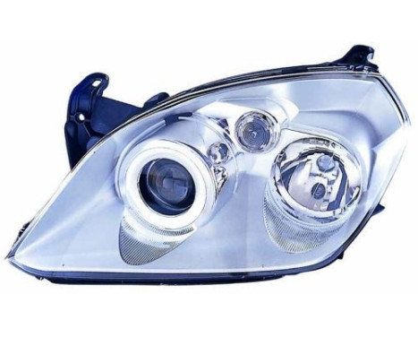 Headlight left H1/H7 442-1142L-LDEM1 Depo