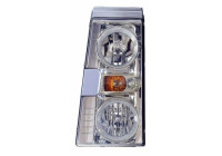 Headlight left H1/H7 551-1165L-LD-EM Depo