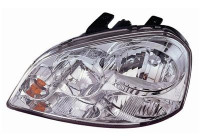 Headlight left H1+H7 including actuator 8132961 Van Wezel